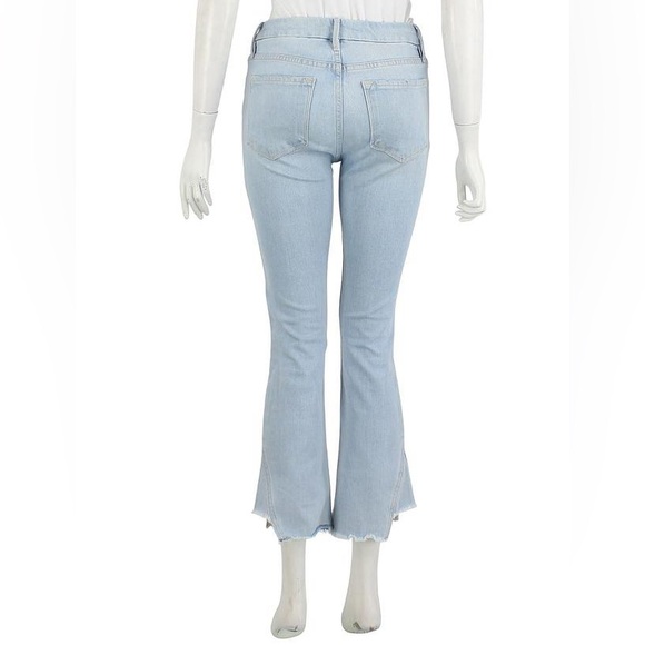 Frame high rise cropped mini-step bootcut jeans in Colorado size 23 - Picture 3 of 11